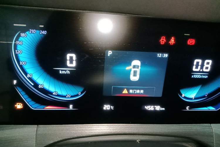 Used CHANGAN CS55PLUS 2021 Blue Whale Edition 1.5T DCT Luxury Model Instrument Cluster