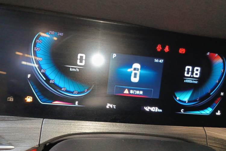 Used CHANGAN CS55PLUS 2021 Blue Whale Edition 1.5T DCT Prestige Model Instrument Cluster