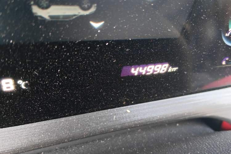 Used CHANGAN CS55PLUS 2021 Blue Whale Edition 1.5T DCT Luxury Model Odometer Close Up