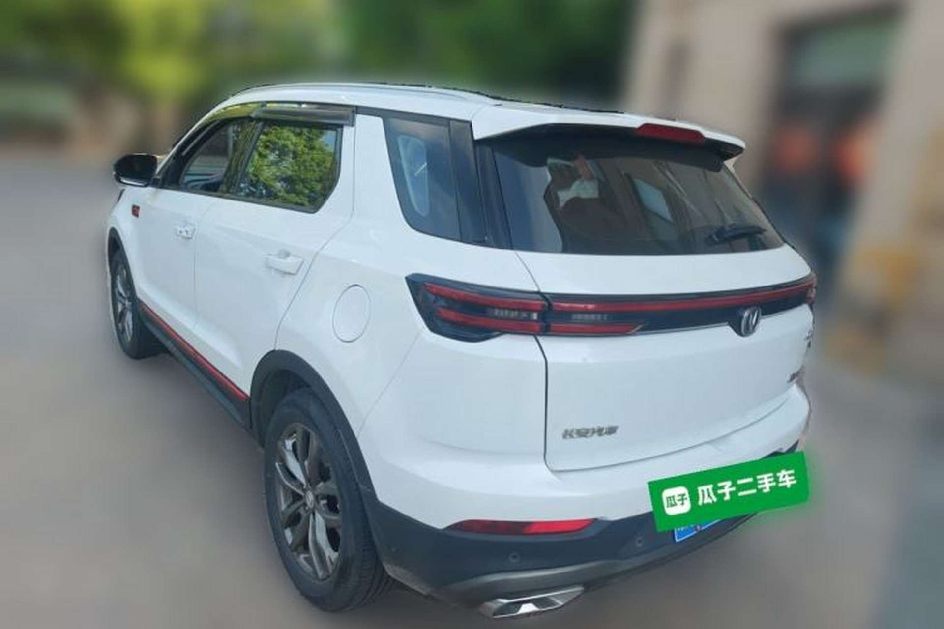 Used CHANGAN CS55PLUS 2021 Blue Whale Edition 1.5T DCT Luxury Model Rear Left 45 Deg