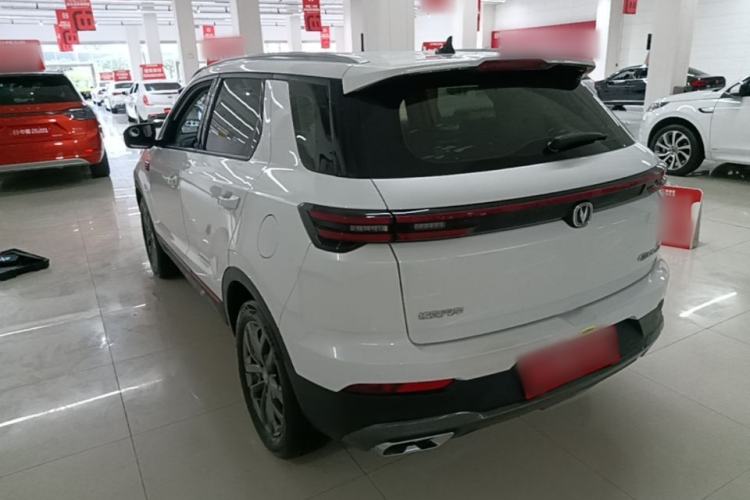 Used CHANGAN CS55PLUS 2021 Blue Whale Edition 1.5T DCT Luxury Model Rear Left 45 Deg