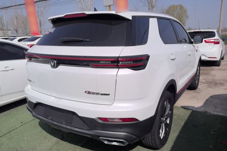 Used CHANGAN CS55PLUS 2021 Blue Whale Edition 1.5T DCT Luxury Model Rear Right 45 Deg