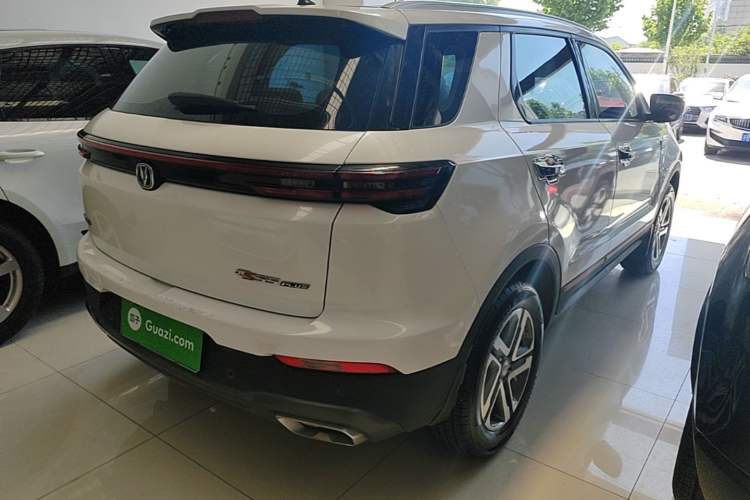 Used CHANGAN CS55PLUS 2021 Blue Whale Edition 1.5T Manual Luxury Model Rear Right 45 Deg
