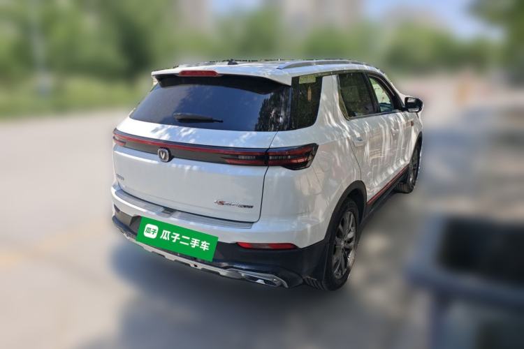 Used CHANGAN CS55PLUS 2021 Blue Whale Edition 1.5T DCT Prestige Model Rear Right 45 Deg