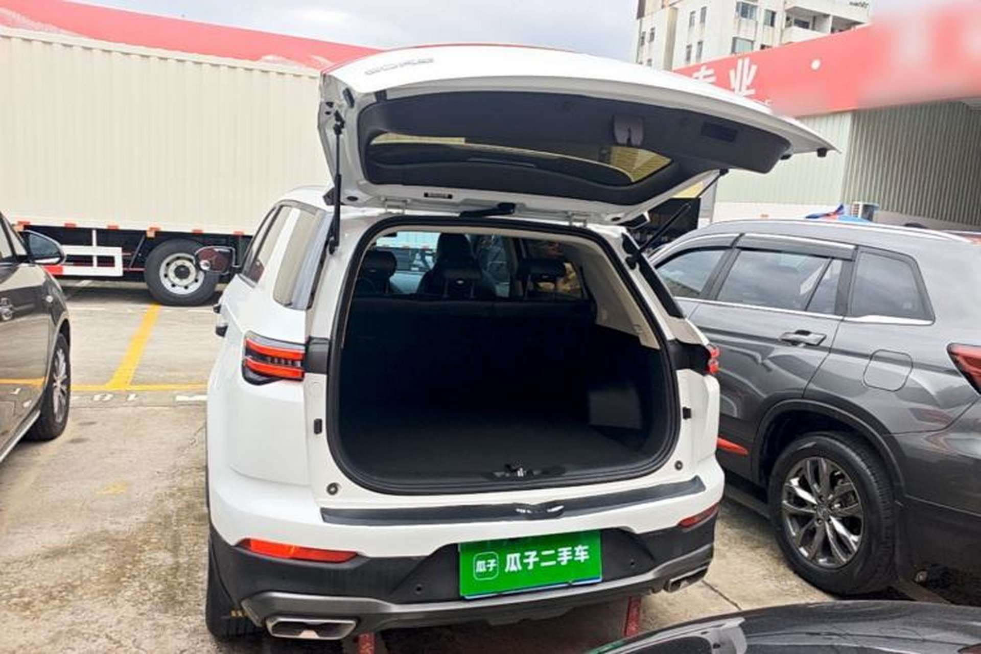 Used CHANGAN CS55PLUS 2021 Blue Whale Edition 1.5T DCT Luxury Model Trunk