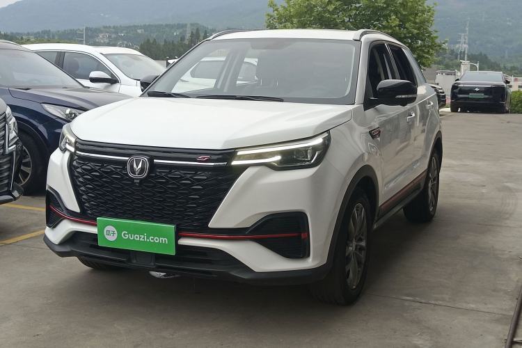 Ojetý CHANGAN CS55PLUS 2021 Blue Whale Edition 1.5T DCT Prestige Model Guazi used car, China used car export, Used car for sale, Used cars, Cheapest cars for sale