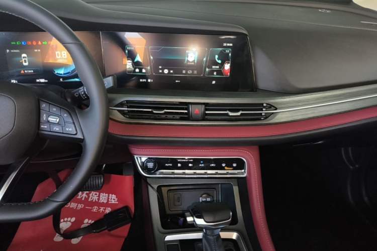 Used CHANGAN CS55PLUS 2022 Blue Whale Edition 1.5T DCT Luxury Model Audio And AC Panel