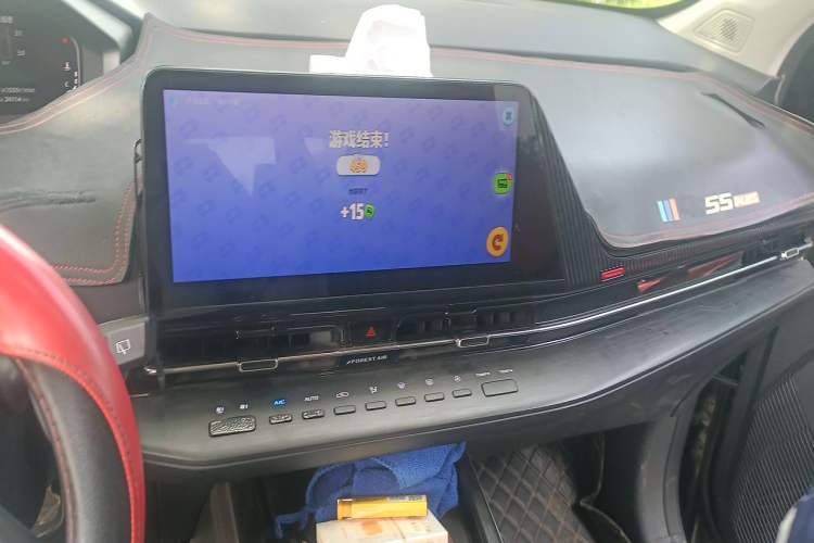 Used CHANGAN CS55PLUS 2022 2nd Generation 1.5T DCT Luxury Version Audio And AC Panel