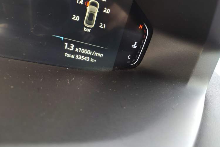 Used CHANGAN CS55PLUS 2022 2nd Generation 1.5T DCT Prestige Version Odometer Close Up