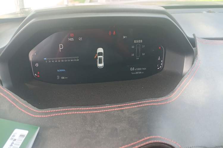 Used CHANGAN CS55PLUS 2022 2nd Generation 1.5T DCT Luxury Version Odometer Close Up