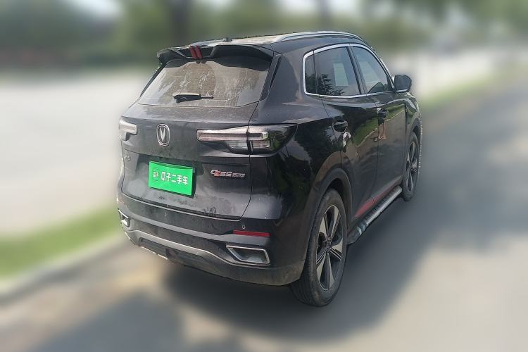 Used CHANGAN CS55PLUS 2022 2nd Generation 1.5T DCT Luxury Version Rear Right 45 Deg