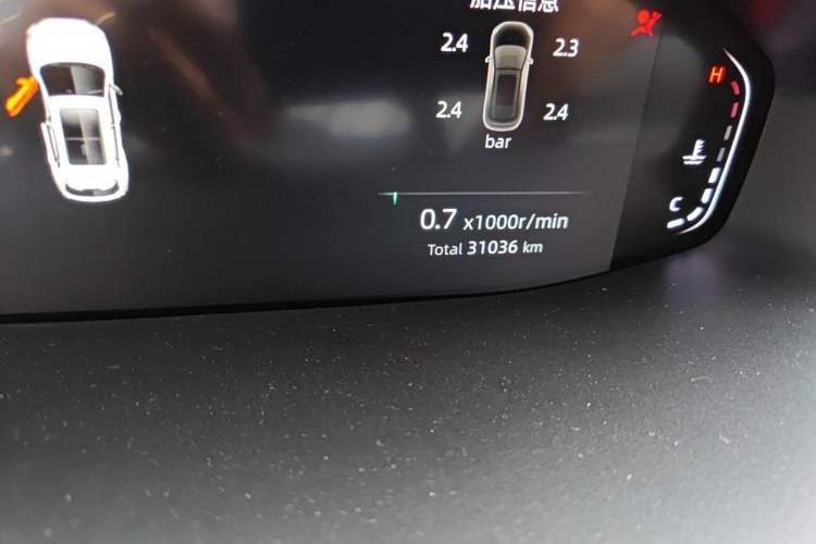 Used CHANGAN CS55PLUS 2022 2nd Generation 1.5T DCT Prestige Version Odometer Close Up
