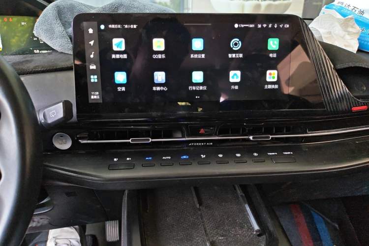 Used CHANGAN CS55PLUS 2022 2nd Generation 1.5T DCT Prestige Version Audio And AC Panel