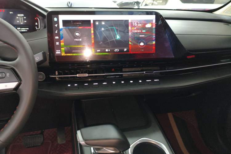 Used CHANGAN CS55PLUS 2022 2nd Generation 1.5T DCT Prestige Version Audio And AC Panel