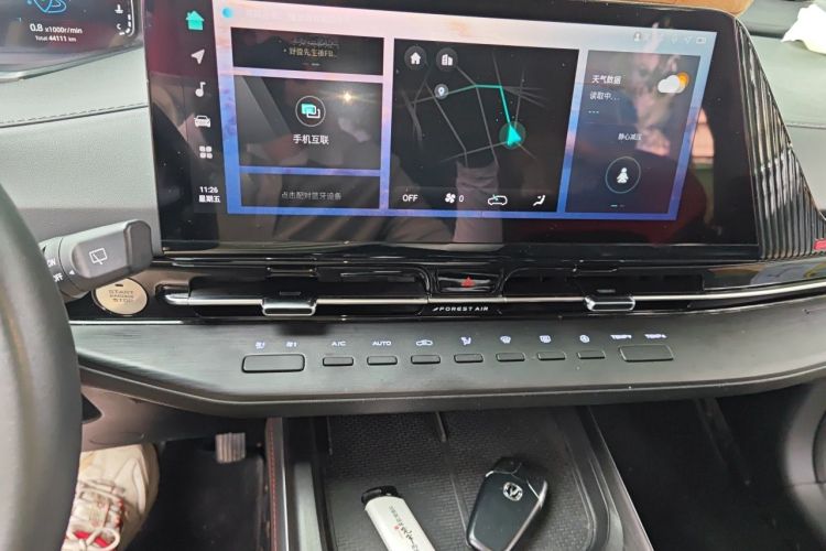 Used CHANGAN CS55PLUS 2022 2nd Generation 1.5T DCT Prestige Version Audio And AC Panel