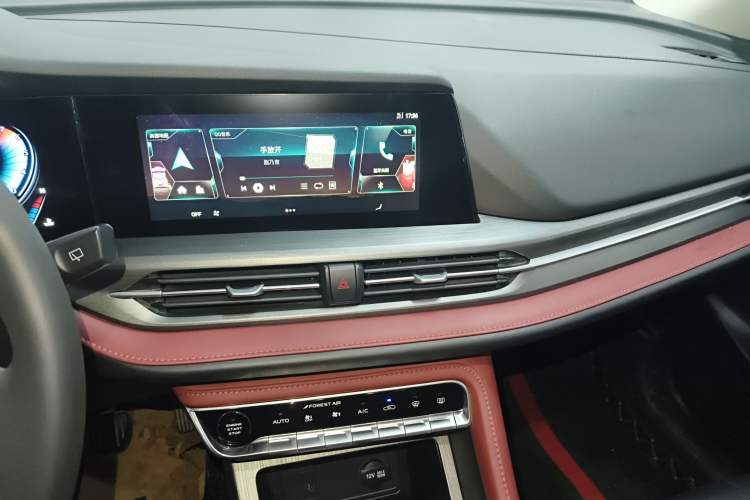 Used CHANGAN CS55PLUS 2022 Blue Whale Edition 1.5T DCT Luxury Model Audio And AC Panel