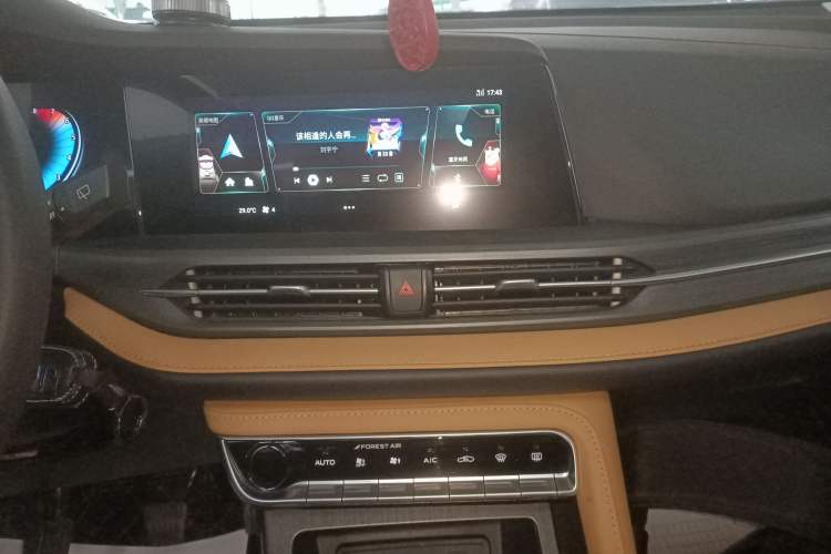 Used CHANGAN CS55PLUS 2022 Blue Whale Edition 1.5T Manual Luxury Model Audio And AC Panel