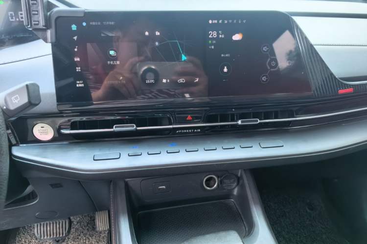 Used CHANGAN CS55PLUS 2022 2nd Generation 1.5T DCT Luxury Version Audio And AC Panel