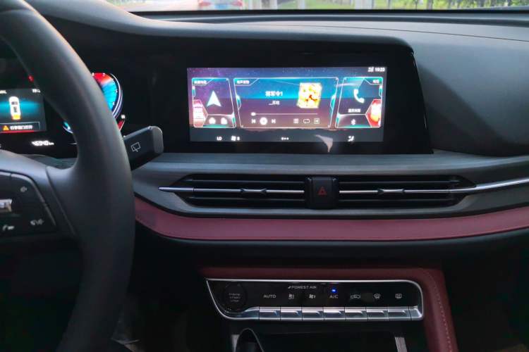 Used CHANGAN CS55PLUS 2022 Blue Whale Edition 1.5T DCT Luxury Model Audio And AC Panel