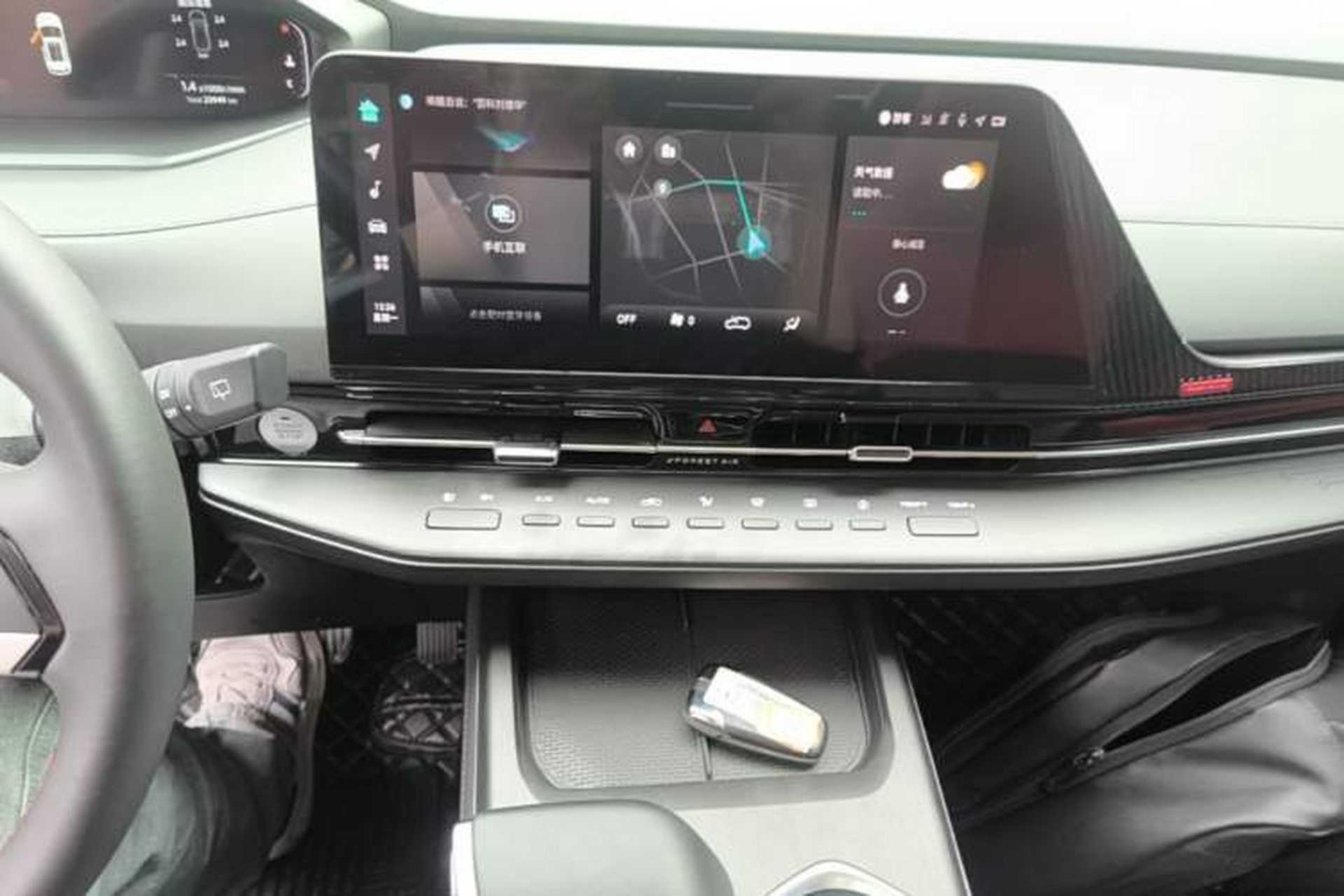Used CHANGAN CS55PLUS 2022 2nd Generation 1.5T DCT Prestige Version Audio And AC Panel