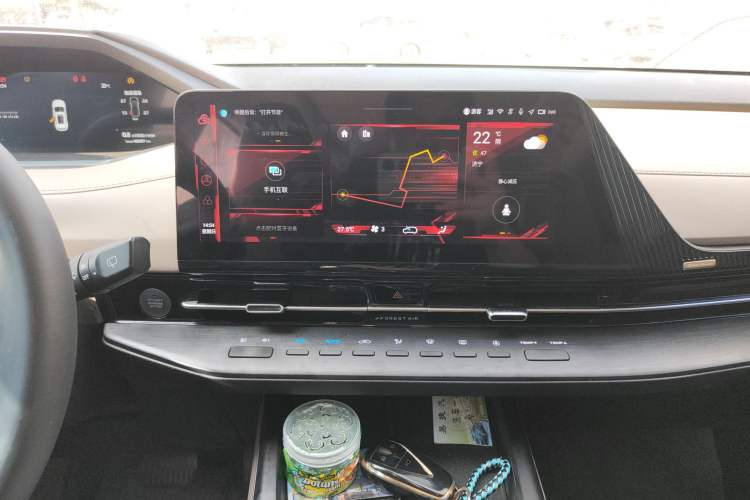 Used CHANGAN CS55PLUS 2022 2nd Generation 1.5T DCT Luxury Version Audio And AC Panel