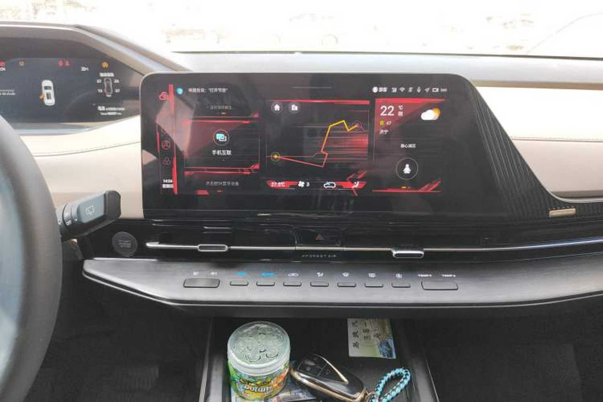 Used CHANGAN CS55PLUS 2022 2nd Generation 1.5T DCT Luxury Version Audio And AC Panel