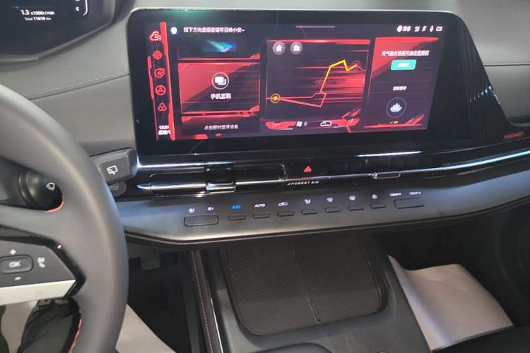 Used CHANGAN CS55PLUS 2022 2nd Generation 1.5T DCT Prestige Version Audio And AC Panel