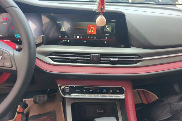 Used CHANGAN CS55PLUS 2022 Blue Whale Edition 1.5T DCT Luxury Model Audio And AC Panel