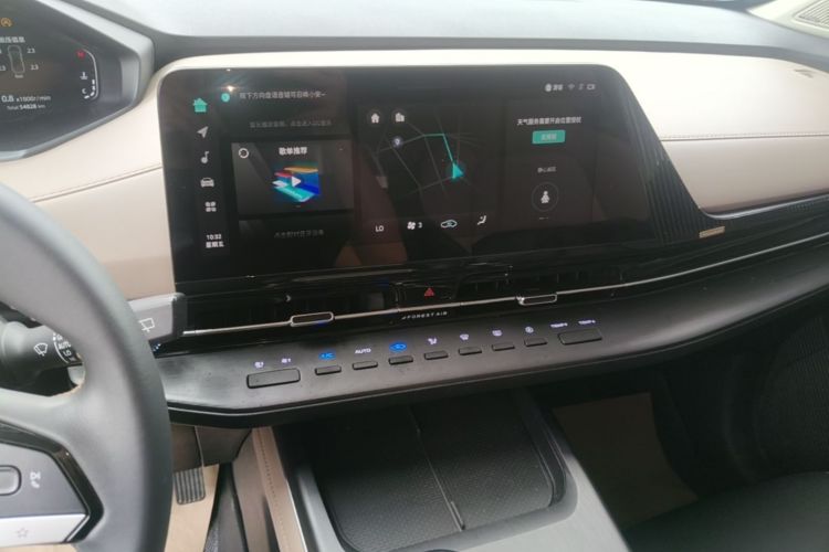 Used CHANGAN CS55PLUS 2022 2nd Generation 1.5T DCT Prestige Version Audio And AC Panel