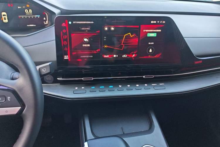 Used CHANGAN CS55PLUS 2022 2nd Generation 1.5T DCT Prestige Version Audio And AC Panel