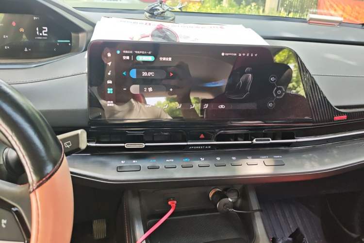 Used CHANGAN CS55PLUS 2022 2nd Generation 1.5T DCT Luxury Version Audio And AC Panel
