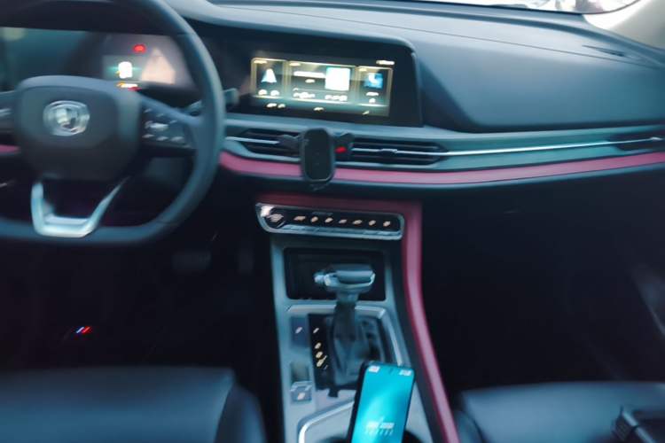 Used CHANGAN CS55PLUS 2022 Blue Whale Edition 1.5T DCT Luxury Model Audio And AC Panel