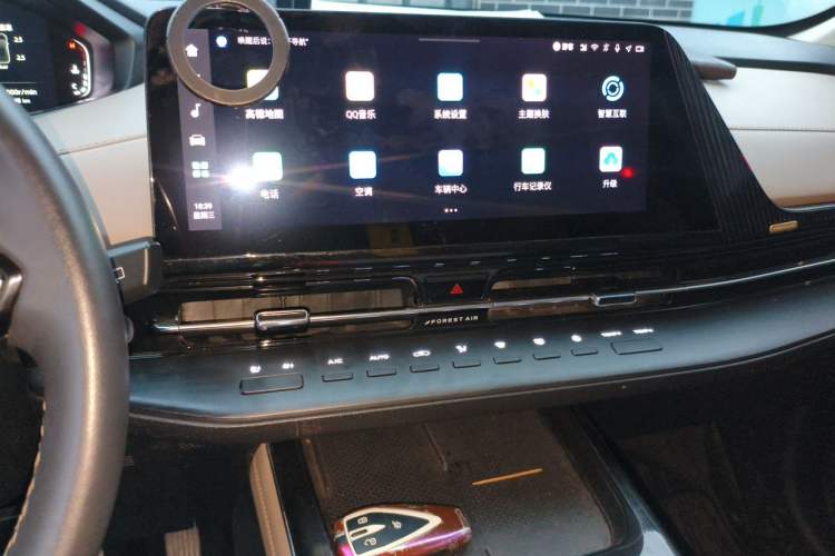Used CHANGAN CS55PLUS 2022 2nd Generation 1.5T DCT Prestige Version Audio And AC Panel
