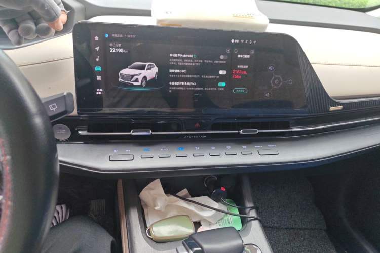 Used CHANGAN CS55PLUS 2022 2nd Generation 1.5T DCT Luxury Version Audio And AC Panel