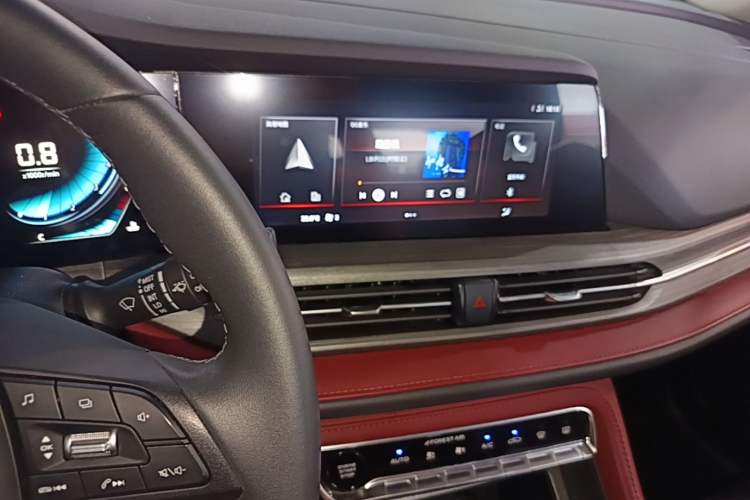 Used CHANGAN CS55PLUS 2022 Blue Whale Edition 1.5T DCT Luxury Model Audio And AC Panel