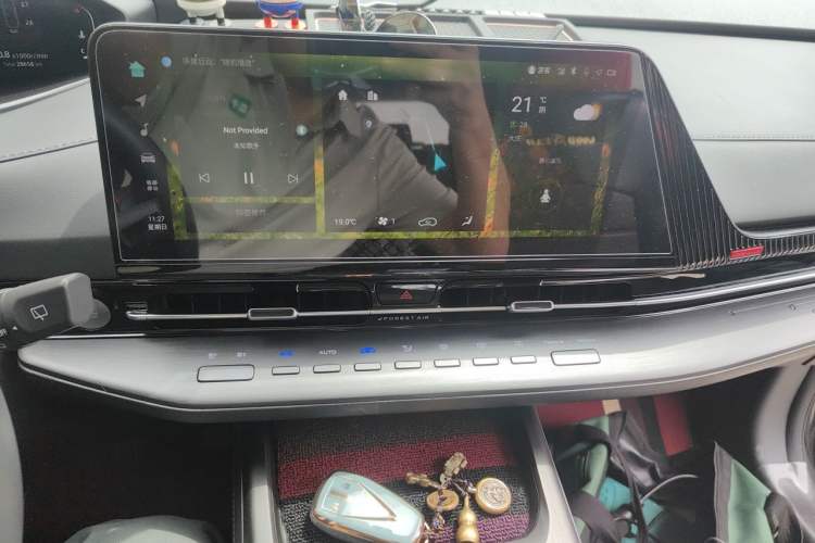 Used CHANGAN CS55PLUS 2022 2nd Generation 1.5T DCT Prestige Version Audio And AC Panel