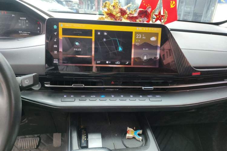 Used CHANGAN CS55PLUS 2022 2nd Generation 1.5T DCT Luxury Version Audio And AC Panel