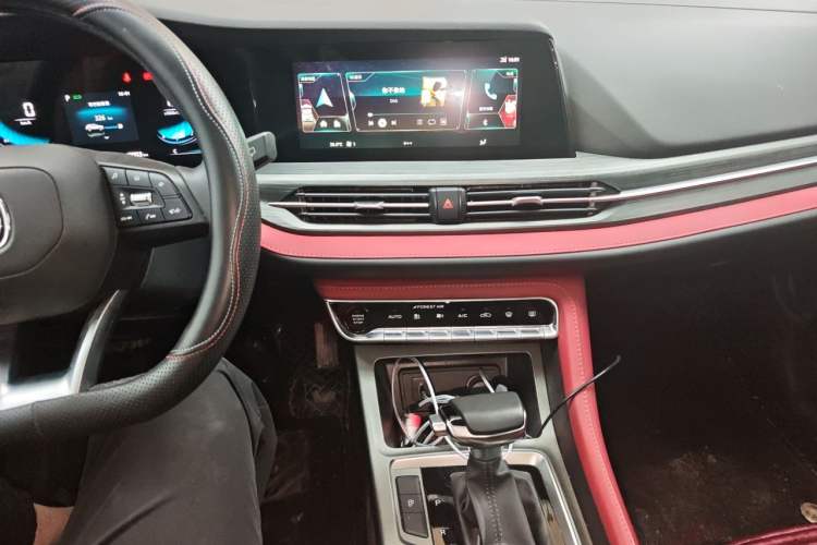 Used CHANGAN CS55PLUS 2022 Blue Whale Edition 1.5T DCT Luxury Model Audio And AC Panel