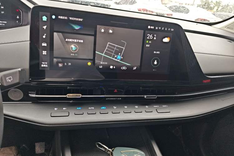 Used CHANGAN CS55PLUS 2022 2nd Generation 1.5T DCT Prestige Version Audio And AC Panel
