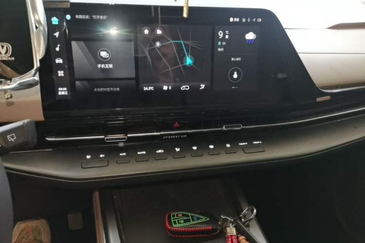 Used CHANGAN CS55PLUS 2022 2nd Generation 1.5T DCT Prestige Version Audio And AC Panel