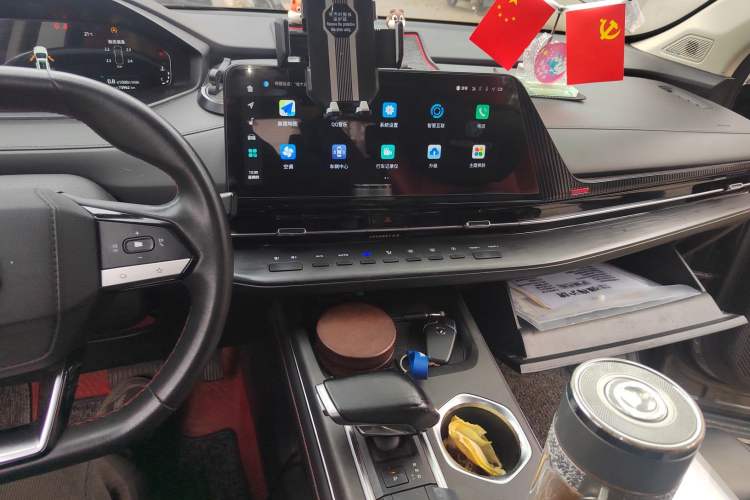 Used CHANGAN CS55PLUS 2022 2nd Generation 1.5T DCT Prestige Version Audio And AC Panel