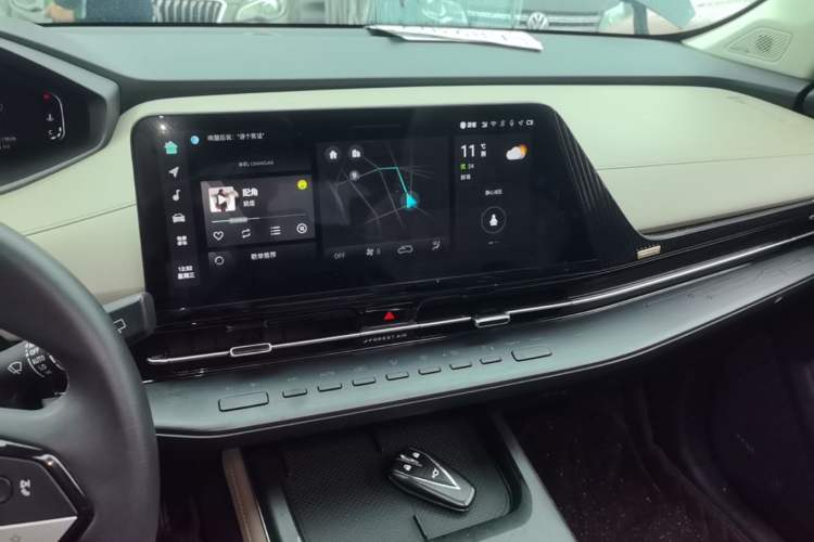 Used CHANGAN CS55PLUS 2022 2nd Generation 1.5T DCT Prestige Version Audio And AC Panel