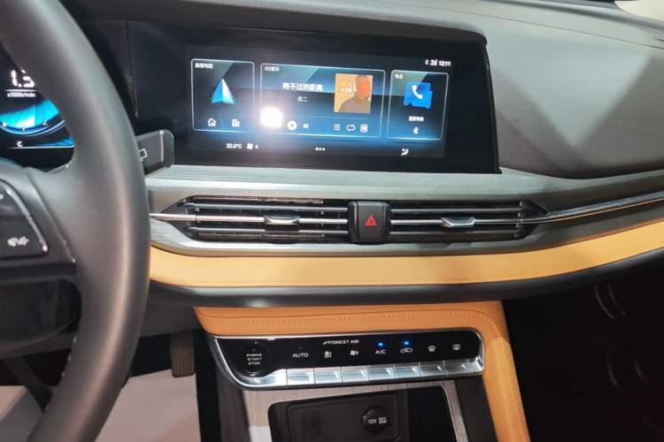 Used CHANGAN CS55PLUS 2022 Blue Whale Edition 1.5T DCT Luxury Model Audio And AC Panel