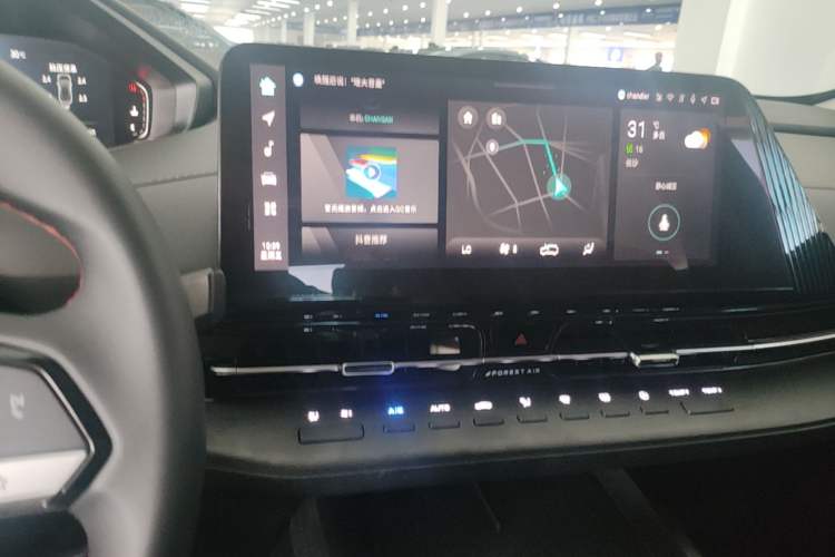 Used CHANGAN CS55PLUS 2022 2nd Generation 1.5T DCT Prestige Version Audio And AC Panel