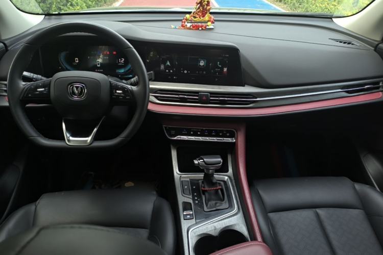 Used CHANGAN CS55PLUS 2022 Blue Whale Edition 1.5T DCT Luxury Model Center Console