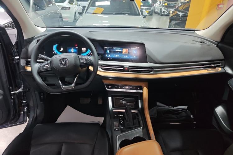 Used CHANGAN CS55PLUS 2022 Blue Whale Edition 1.5T DCT Luxury Model Center Console