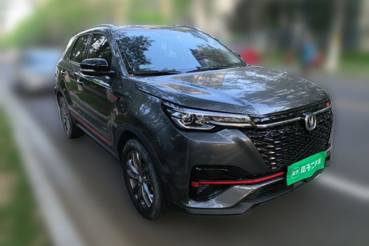 Used CHANGAN CS55PLUS 2022 Blue Whale Edition 1.5T DCT Luxury Model Front Right 45 Deg
