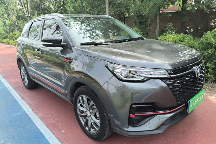 Used CHANGAN CS55PLUS 2022 Blue Whale Edition 1.5T DCT Luxury Model Front Right 45 Deg