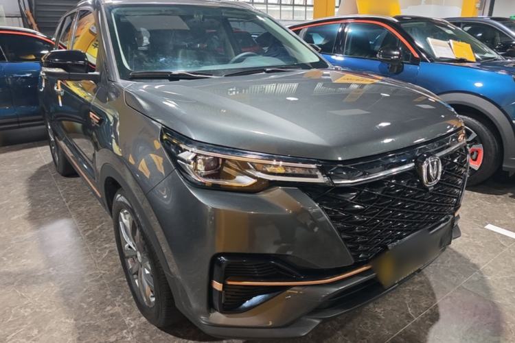Used CHANGAN CS55PLUS 2022 Blue Whale Edition 1.5T DCT Luxury Model Front Right 45 Deg