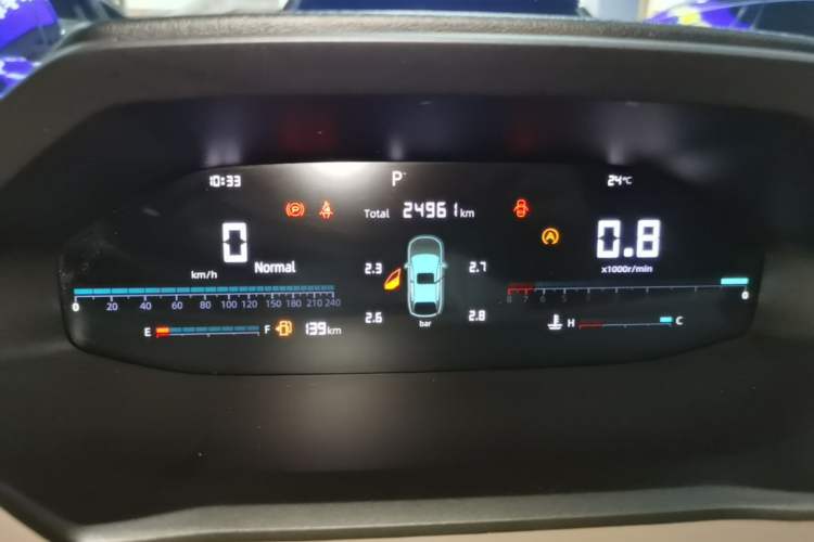 Used CHANGAN CS55PLUS 2022 2nd Generation 1.5T DCT Luxury Version Instrument Cluster